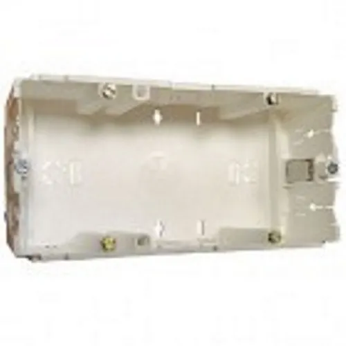 Kabelkanal Elektro Brüstungskanal Geräteeinbaudose 2f