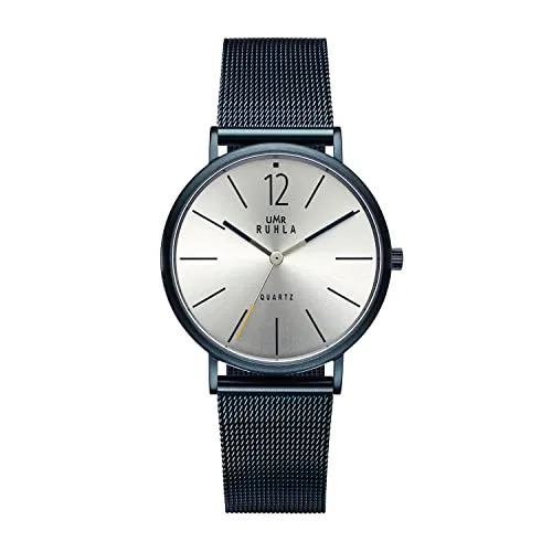 UMR RUHLA-Style 20252-3M Armbanduhr für Damen - Elegante Damenarmbanduhr aus Edelstahl mit hochwertigem Miyota Quarzwerk, wasserdicht bis 3 bar und stilvollem Milanaiseband – der perfekte Blickfang für jedes Handgelenk.