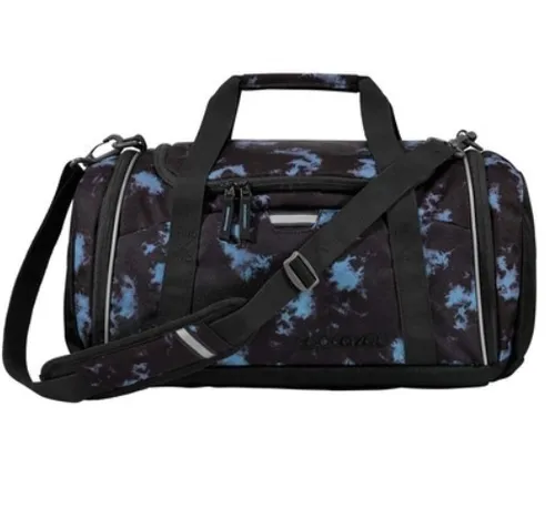coocazoo Sporttasche - 42 cm Floral Artnight - Sporttasche mit 20 Litern Volumen, ideal für Schule und Freizeit. Enthält ein Nasswäschefach und einen verstellbaren Schultergurt für optimalen Komfort. Hergestellt aus 100% recyceltem Material.