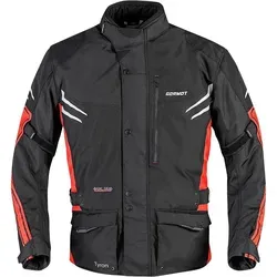 Germot Motorradjacke Tyron - Wasserdichte Textiljacke mit herausnehmbarem Innenfutter - Regenjacke für Einsteiger, wasserdicht, winddicht und atmungsaktiv. Mit HUMAX® Klimamembrane und Protektoren für sicheren Fahrkomfort.
