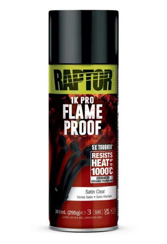 U-POL Sprühlack RAPTOR FEUERFEST von U-POL