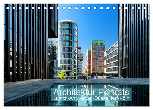 CALVENDO Wandkalender Architektur Porträts 2026 - Hochwertiger Tischkalender im DIN A5 Format mit 12 beeindruckenden Architekturaufnahmen. Ideal zum Aufstellen, um jeden Monat ein neues Kunstwerk zu genießen. Produziert in Deutschland unter Berücksichtigung nachhaltiger Praktiken.