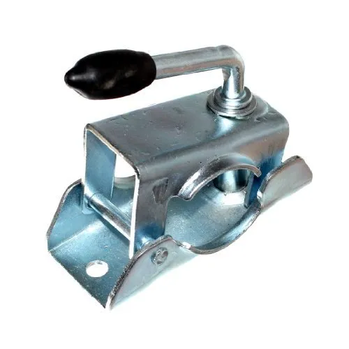 Stützrad Halterung Klemmhalter Klemmschelle für Stützrad oder Standrohr Ø48mm Neu Old-Harvest 1