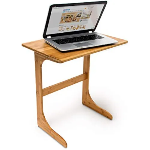 ✅ „Relaxdays Bambus Laptoptisch Notebook Tisch Sofa Beistelltisch Laptopständer