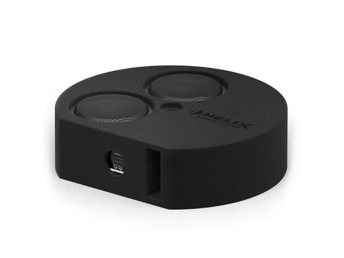 HELIX IK ER8.2-DVC2 - Kompakter Subwoofer - Der HELIX IK ER8.2-DVC2 bietet beeindruckende Bass-Performance in einem platzsparenden Design. Ideal für Autos, lässt er sich perfekt in Reserveradmulden integrieren und sorgt für ein maximales Klangerlebnis.