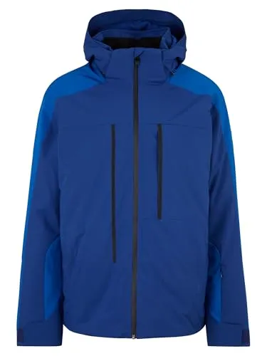 Ziener Skijacke TAPONGA man vista blue 56 - Wintersport-Bekleidung aus 100% recyceltem Polyester, bietet optimalen Schutz und Komfort auf der Piste.