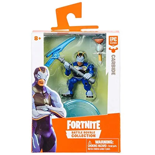 Fortnite Carbide Figur Battle Royale Collection - Figur mit Zubehör ca 6 cm