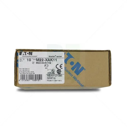 Beschriftungsschild Eaton M22-XAK11 10er Pack