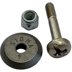 Sigma Ersatzrädchen KLASSIK / Ø 12 mm aus Stahl inkl. Achse (Art. 014A) | 