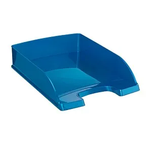 LEITZ Briefablage WOW blau DIN A4, 1 St.
