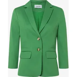 Blazer mit 3/4 Arm von MORE & MORE - Eleganter taillierter Blazer mit klassischem Revers und 3/4-Ärmeln. Ideal für vielseitige Styles, perfekt für das Büro oder entspannte Freizeit-Outfits. Ein Must-Have für jede Garderobe.