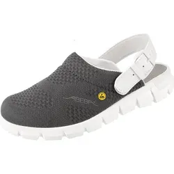Clog anthrazit ESD - 36 - Sonstige Sportschuhe, ESD-gerecht nach DIN EN 61340, mit verstellbarem Fersenriemen und waschbarer Active Comfort Einlegesohle für optimalen Tragekomfort.