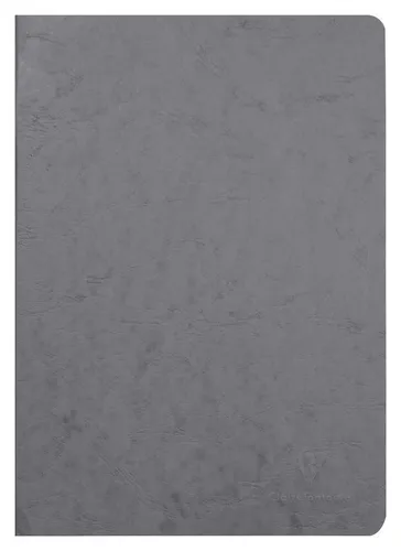 CLAIREFONTAINE Notizbuch Clairefontaine Heft AgeBag A4 48Bl uni grau