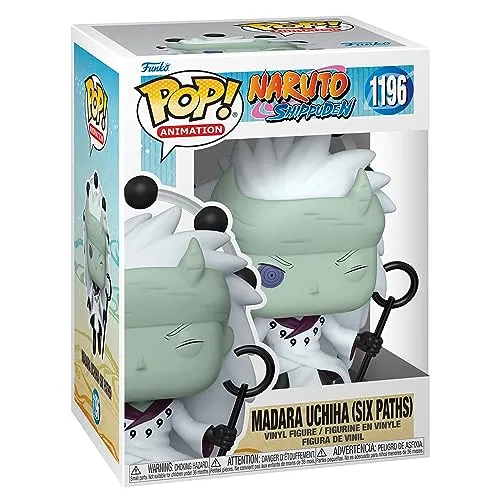 Funko Pop! Animation: Naruto Shippuden - Madara Uchiha (Sage of Six Paths) #1196 Vinyl Figure, Mehrfarben, 58009