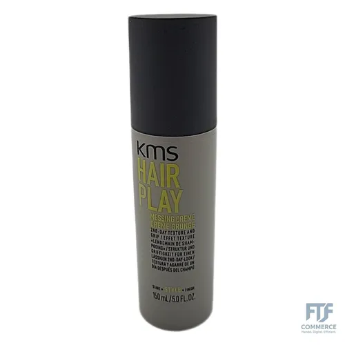 KMS HairPlay Messing Creme 150 ml - Haarstyling-Creme für glänzendes, frizzfreies Haar, ideal für kreative Looks und langanhaltende Styles.
