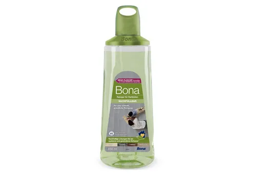 Bona Premium Spray Mop Nachfüllkartusche 850 ml Fussbodenreiniger (Durchsichtig - damit man sofort weiß, wann nachgefüllt werden muss)