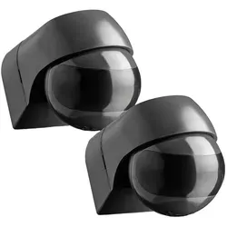 SEBSON Bewegungsmelder Infrarot Sensor IP44 – 12m Reichweite, 180° Winkel