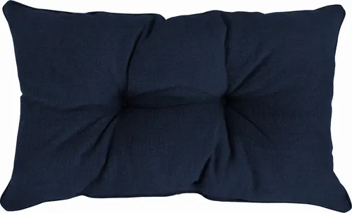 POKAR Loungekissen Sitzkissen Sitzauflagen Stuhl Stuhlkissen für Stuhl, Farbe:Dunkelblau, Size:Rückenkissen 60x40