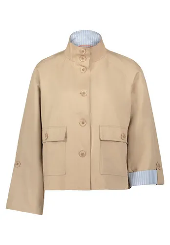 Cartoon Damen Casual-Jacke mit aufgesetzten Taschen 42, Beige - Funktionsjacken, A-Linie mit praktischen aufgesetzten Taschen, ideal für lässige Outfits und vielseitige Anlässe.