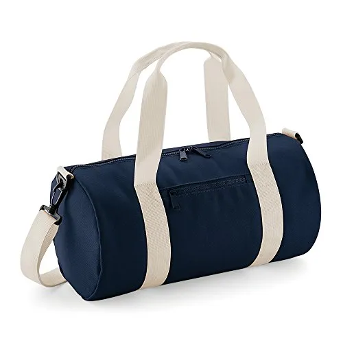 Bagbase Mini Sporttasche (Einheitsgröße) (Marineblau/Off Weiß)