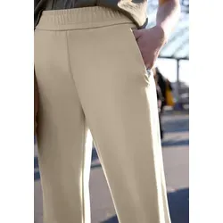 STREET ONE STUDIO Stoffhose Middle Waist beige 46