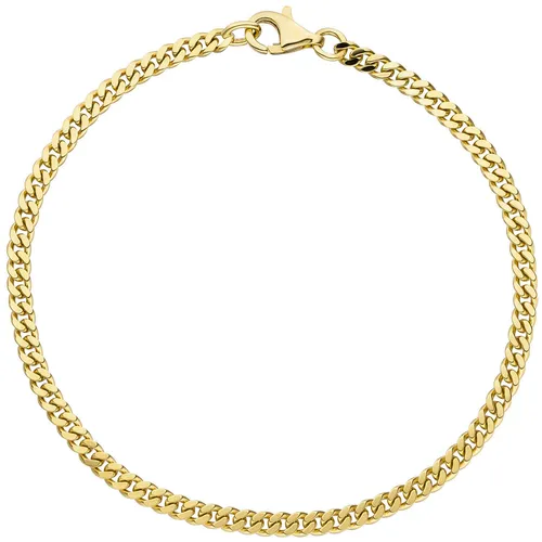 3,5mm Goldarmband Panzer Armband aus 333 Gold, Unisex, 21cm - Elegantes 21 cm Panzerarmband aus 333er Gelbgold für jeden Anlass. Hochwertige Verarbeitung und zeitloses Design machen es zum perfekten Accessoire für stilbewusste Träger.