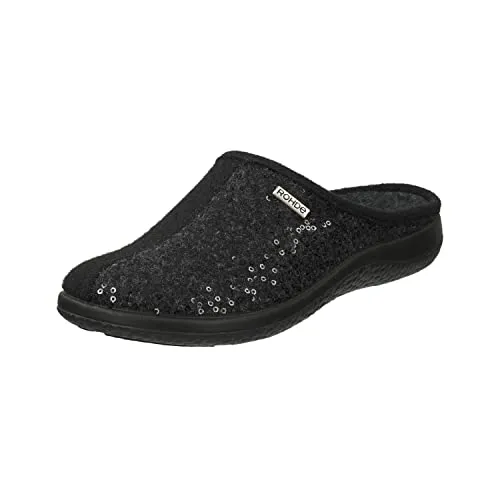 Rohde Damen Hausschuhe mit Wechselfußbett