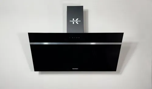 Dunstabzugshaube 90 cm KAUFMANN VIKTORIA 90 BL+Schlauch Kopffreihaube 1000 m³/h