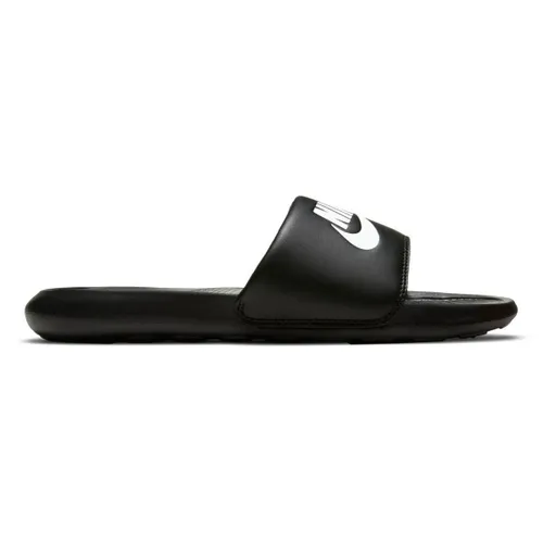 Nike - Women's Victori One - Sandalen 44,5 | EU 44,5 schwarz - Stylische und bequeme Sandalen mit auffälligem Nike-Logo in Schwarz. Ideal für Freizeit und Reisen. Entdecken Sie weitere Nike-Angebote in unserem Online-Shop!