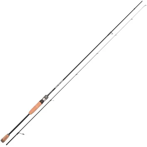 Trout Master Ultralight Angelrute 2,10m - Angelrute für Spinnfischen auf Forellen, ultraleicht mit nur 80g, ideal für präzises Werfen und stundenlangen Angelspaß.