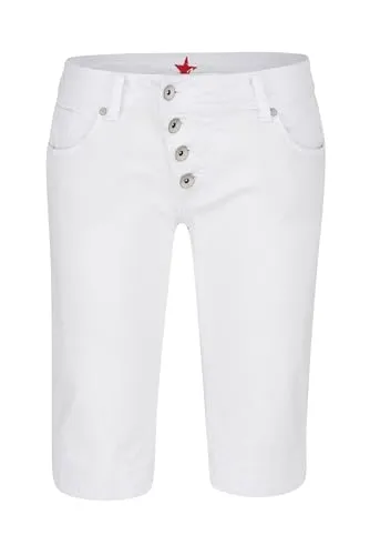 Buena Vista Malibu-Short Stretch Twill, Weiß, Gr. XS - Moderne Shorts aus Stretch-Twill für optimalen Tragekomfort. Ideal für Sommerlooks und vielseitig kombinierbar. Perfekt für Freizeit und entspannte Tage.