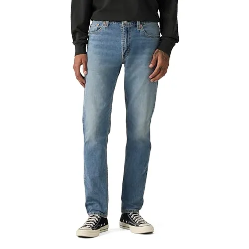 Levi's 511 Skinny Jeans für Herren – Blau (32/32) - Moderne 511 Skinny Jeans aus Baumwolle, die Bewegungsfreiheit bietet. Eng anliegend, aber bequem, ideal für lässige Looks. Hergestellt mit Fokus auf Nachhaltigkeit und Komfort.
