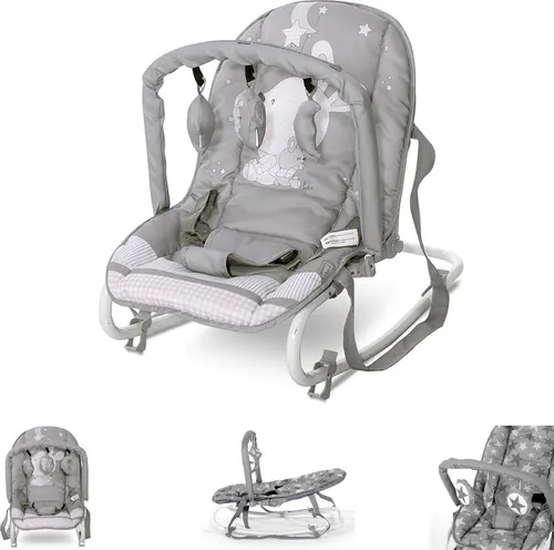 Lorelli Babywippe Eliza mit Spielbogen, verstellbar und schwingend