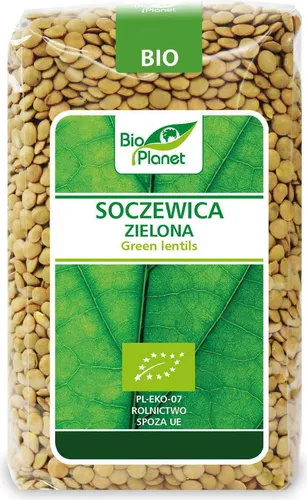 BIO GRÜNE LINSEN 500 g - BIO PLANET