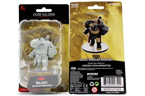 WZK90751 - D&D Nolzur's Marvelous - Unpainted Wave 25 - Ogre Soldier