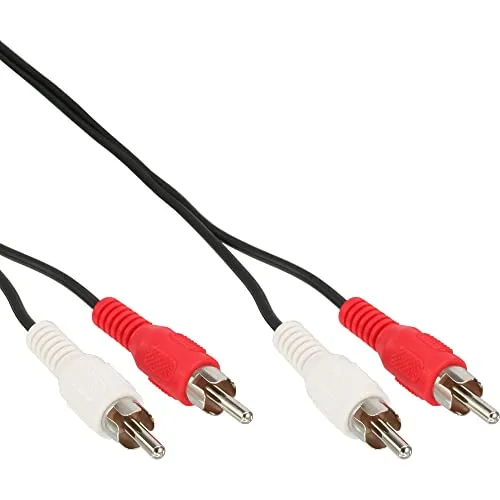 InLine 15 m 2 x RCA Stecker auf Stecker Audio-Kabel