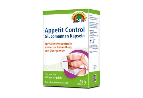 SUNLIFE® Appetit Control Glucomannan Kapseln