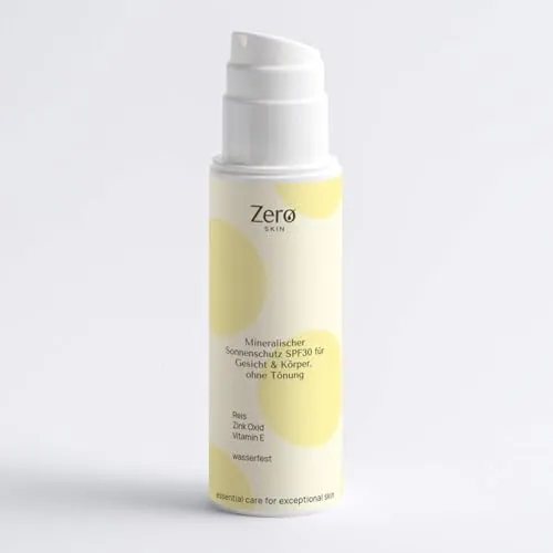 Zero Skin - Mineralischer Sonnenschutz SPF 30, für Gesicht & Körper - 150 ml