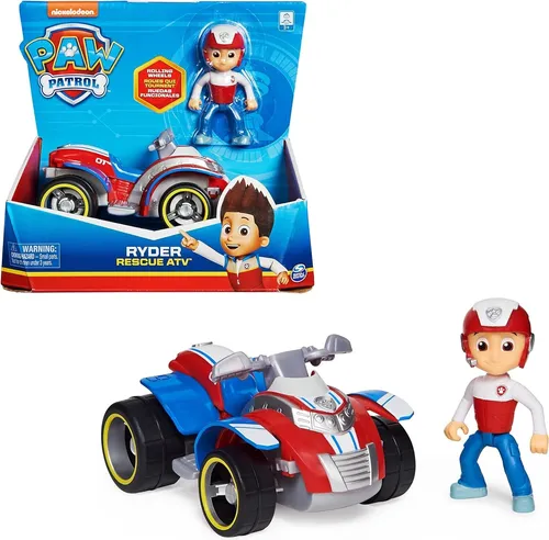Produktbild PAW PATROL Quad-Fahrzeug mit Ryder-Figur