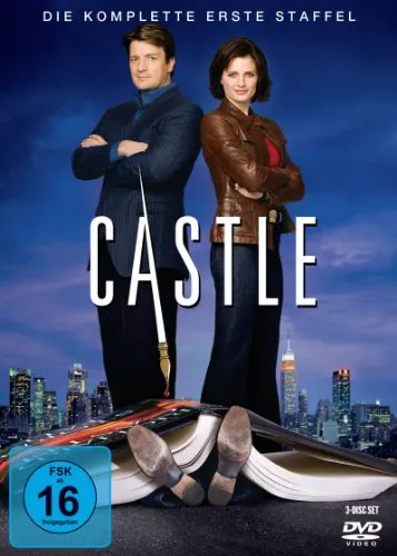 Castle - Staffel 1 [3 DVDs] - Krimi-Serie über einen Bestseller-Autor, der mit der Polizei zusammenarbeitet, spannend und unterhaltsam, freigegeben ab 16 Jahren.