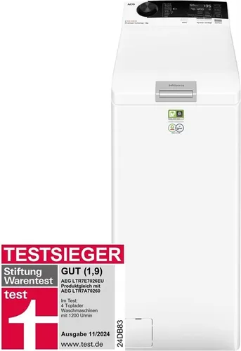 AEG Lavamat LTR7E7026EU Waschmaschine-Toplader mit ProSteam-Technologie