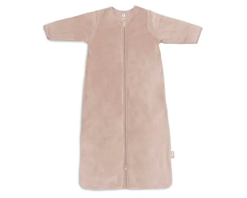 Jollein Schlafsack mit abnehmbaren Ärmeln 90 cm Velvet Wild Rose - Schlafsack mit abnehmbaren Ärmeln für flexibles Schlafen, aus 75% Baumwolle für ein angenehmes Hautgefühl, ideal für Babys.