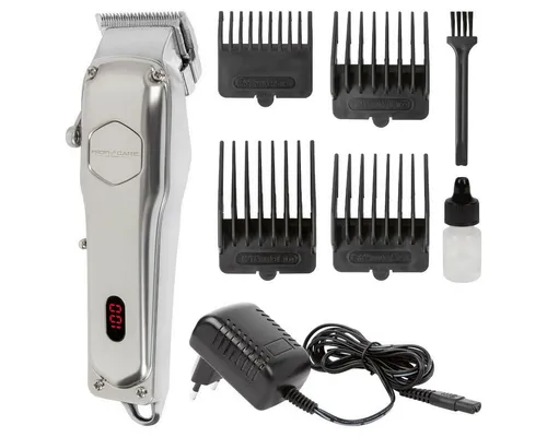 Proficare Haarschneidemaschine PC-HSM/R 3100 - Haar- & Bartschneidegeräte mit 5 Schnittstufen, 4 Aufsätzen und einer Laufzeit von bis zu 150 Minuten für vielseitige Styling-Optionen.
