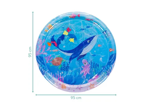 Fillikid Wasserspielmatte Ocean rund, teilweise mit Wasser befüllbar