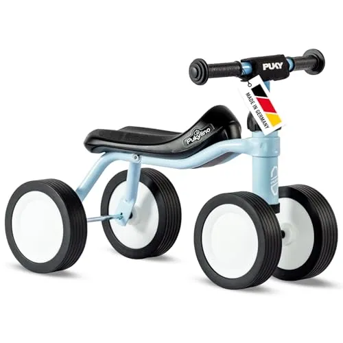 PUKYLINO Rutschfahrzeug mit Lenkerpolster retro blue von PUKY