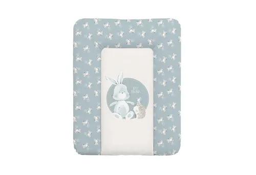 CEBA BABY Wickelauflage Baby Wickelunterlage 75x72 cm / 50x70 cm, Wickeltischauflage für Baby - abwaschbar - wasserdicht - Made in EU