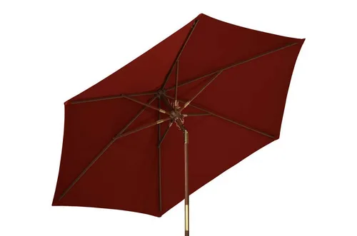 Kai Wiechmann Runder Balkonschirm 240 cm in rot von Kai Wiechmann