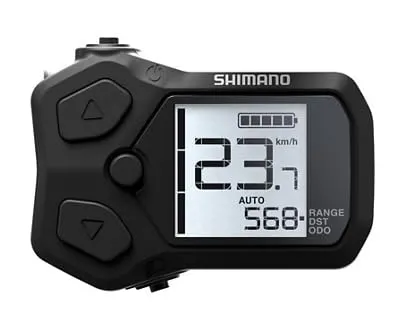 SHIMANO SC-EN500 Fahrradcomputer - Fahrradcomputer mit SD300 Anschluss, ideal für E-Bikes mit präziser Anzeige und einfacher Bedienung.
