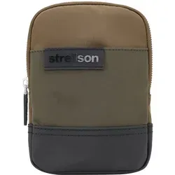 Strellson Herren Umhängetasche - Royal Oak Shoulderbag xsvz 1, 19x14x3cm (HxBxT) Khaki