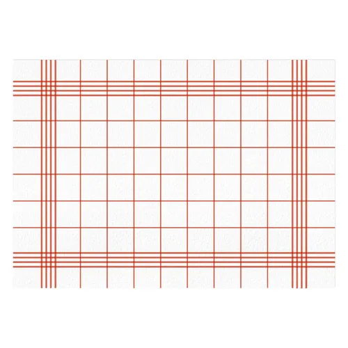 Tischunterlagen Landlust in rot-weiß kariert A3 eckig Platzset Papier dv_328 100